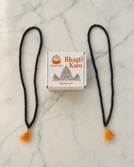 108 Beads Karungali Malai with Govt Certification (Buy 1 Get 1 Free)