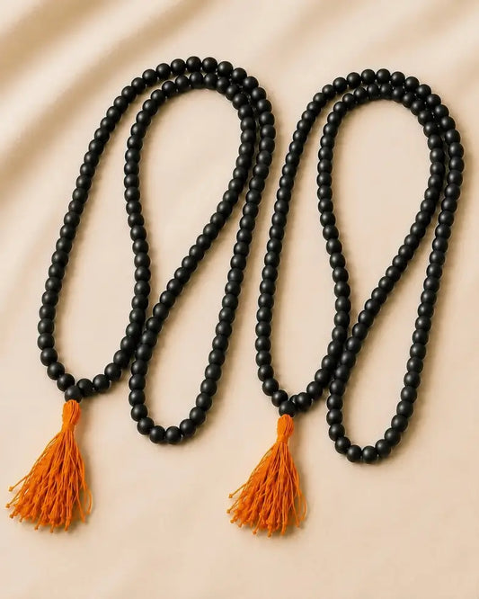 2 Karungali Malas 108 Beads with Govt Certification (Buy 1 Get 1 Free)