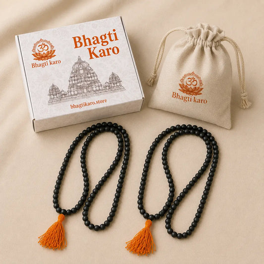2 Karungali Malas with Govt Certification (Buy 1 Get 1 Free)