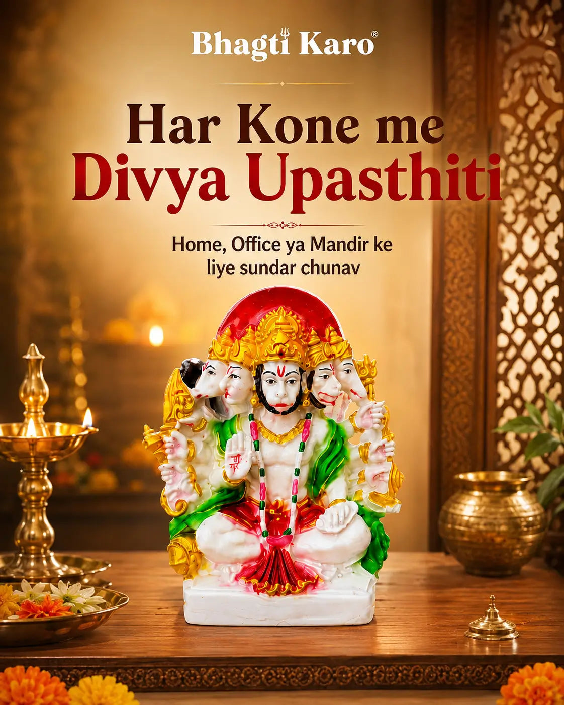 Panchmukhi Hanuman Ji Murti