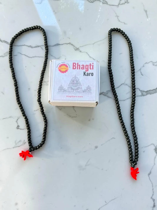 108 Beads Karungali Malai with Govt Certification (Buy 1 Get 1 Free)